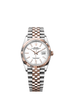 Rolex Datejust 36mm White Dial Oystersteel & Everose Gold 126231
