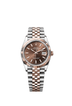 Rolex Datejust 36mm Chocolate Dial Oystersteel & Everose Gold 126231-0043