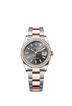 Rolex Datejust 36mm Slate Dial Oystersteel & Everose Gold 126281RBR