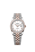 Rolex Datejust 36mm White Dial Oystersteel & Everose Gold 126281rbr-0003