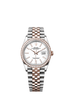 Rolex Datejust 36mm White Dial Oystersteel & Everose Gold 126281rbr-0005