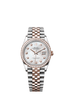 2025 Rolex Datejust 36mm White Mother-Of-Pearl Diamond Dial Oystersteel & Everose Gold 126281RBR
