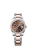 Rolex Datejust 36mm Chocolate Dial Oystersteel & Everose Gold 126281RBR