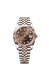 Rolex Datejust 41mm Chocolate Diamond Dial Oystersteel & Everose Gold m126331-0004