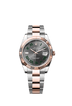 Rolex Datejust 41mm Slate Dial Oystersteel & Everose Gold m126331-0015