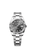 Rolex Datejust 41mm Slate Diamonds Dial Oystersteel & White Gold 126334