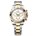 Rolex Oyster 40 mm White, Golden Counter Rings Dial Yellow Rolesor - combination of Oystersteel and yellow gold Oysterflex 126503-0001