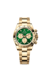 Rolex Cosmograph Daytona 40mm Bright Green and Golden Dial Yellow Gold 126508