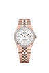Rolex Land-Dweller 36mm Intense White Diamond Dial Everose Gold 127285TBR