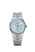 Rolex Land-Dweller 40mm Ice Blue Dial Platinum 127336-0001