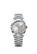 Rolex Day-Date 36mm Silver Dial Platinum 128236