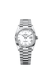 Rolex Day-Date 36mm White Dial Platinum 128236-0017