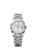 Rolex Day-Date 36mm White Mother-Of-Pearl Diamond Dial White Gold m128239-0007