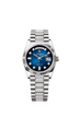 Rolex Day-Date 36mm Blue Ombré Diamond Dial White Gold m128239-0029
