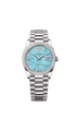 Rolex Day-Date 36mm Turquoise Diamond Dial White Gold m128349rbr-0031