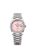Rolex Day-Date 36mm Pink Diamond Dial White Gold m128399tbr-0009