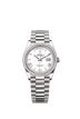 Rolex Day-Date 36mm White Dial White Gold m128399tbr-0019