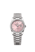 Rolex Day-Date 36mm Pink Diamond Dial White Gold 128399TBR