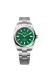 Rolex Oyster Perpetual 41mm Green Dial Oystersteel 134300-0004