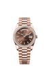 Rolex Day-Date 40mm Chocolate Dial Everose Gold 228345RBR