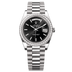 Rolex Day-Date 40mm Bright Black Dial White Gold 228349rbr-0002