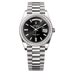 Rolex Day-Date 40mm Bright Black Diamond Dial White Gold 228349rbr-0003