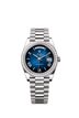 Rolex Day-Date 40mm Blue Ombré Dial White Gold 228349RBR