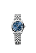 Rolex Datejust 31mm Bright Blue Dial Oystersteel 278240