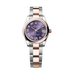 Rolex Datejust 31mm Aubergine Diamond Dial Oystersteel & Everose Gold 278241-0019