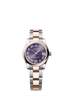 Rolex Datejust 31mm Aubergine Diamond Dial Oystersteel & Everose Gold 278241