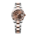 Rolex Datejust 31mm Chocolate Diamond Dial Oystersteel & Everose Gold 278271-0003