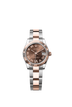 Rolex Datejust 31mm Chocolate Diamond Dial Oystersteel & Everose Gold 278271