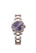 Rolex Datejust 31mm Aubergine Diamond Dial Oystersteel & Everose Gold 278271