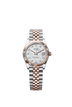 Rolex Datejust 31mm White Mother-Of-Pearl Diamond Dial Oystersteel & Everose Gold 278271