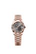 Rolex Datejust 31mm Slate Diamond Dial Everose Gold 278275-0033