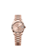 Rolex Datejust 31mm Rosé Dial Everose Gold 278275