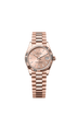 Rolex Datejust 31mm Rosé-Colour Dial Everose Gold 278275