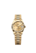 Rolex Datejust 31mm Champagne Diamond Dial Yellow Gold m278278-0009