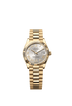 Rolex Datejust 31mm Silver Diamond Dial Yellow Gold m278278-0028
