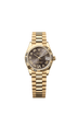 Rolex Datejust 31mm Dark Grey Diamond Dial Yellow Gold m278278-0032