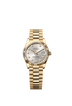 Rolex Datejust 31mm Silver Diamond Dial Yellow Gold m278278-0034
