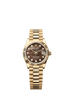 Rolex Datejust 31mm Black Mother-Of-Pearl Diamond Dial Yellow Gold m278278-0038