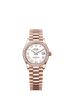 Rolex Datejust 31mm White Dial Everose Gold 278285RBR