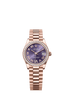Rolex Datejust 31mm Aubergine Diamond Dial Everose Gold 278285RBR-0023