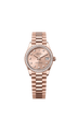 Rolex Datejust 31mm Rosé Diamond Dial Everose Gold 278285rbr-0025
