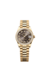 Rolex Datejust 31mm Dark Grey Diamond Dial Yellow Gold m278288rbr-0026