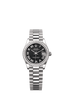Rolex Datejust 31mm Bright Black Dial White Gold 278289RBR