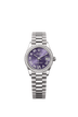 Rolex Datejust 31mm Aubergine Diamond Dial White Gold 278289RBR