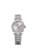 Rolex Datejust 31mm Silver Diamond Dial White Gold 278289RBR