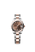 Rolex Datejust 31mm Chocolate Diamond Dial Oystersteel & Everose Gold 278341RBR